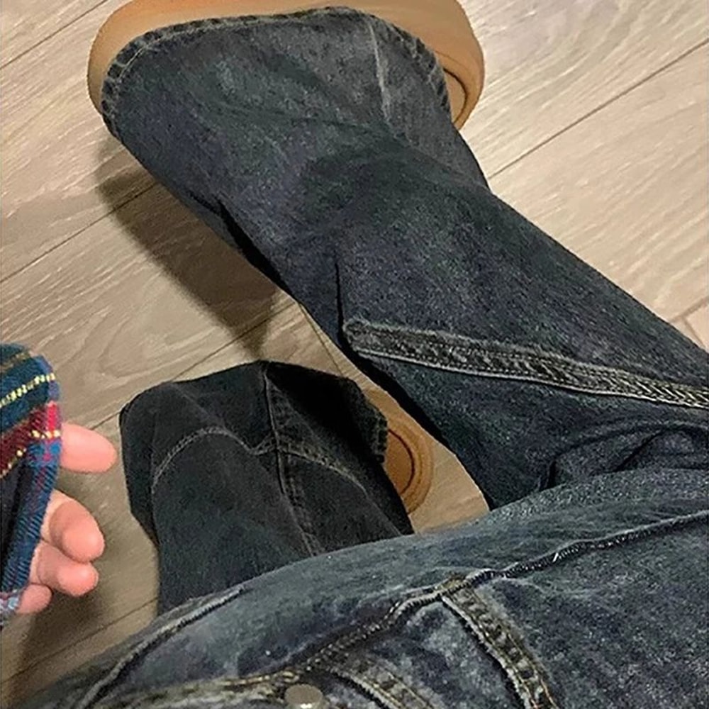 Y2K Spicy Girl Wide Leg High Waist Jeans 0