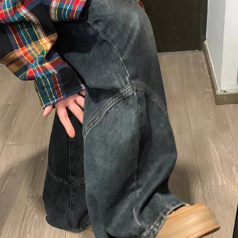 Y2K Spicy Girl Wide Leg High Waist Jeans 1