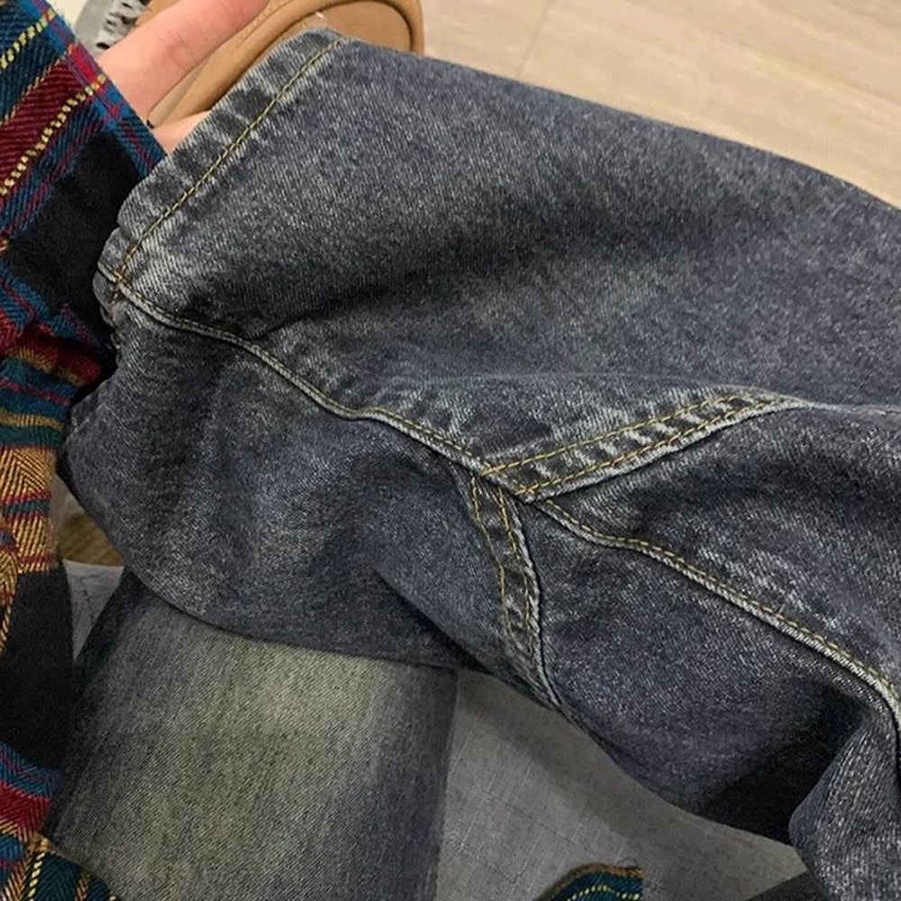 Y2K Spicy Girl Wide Leg High Waist Jeans 4