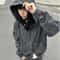 Subculture Gothic Hooded Faux Fur Coat 10
