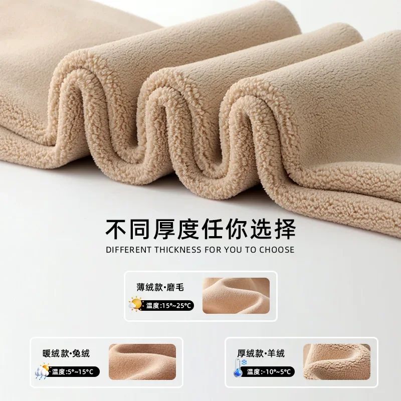 High Waist Fleece Sharkskin Winter Leggings 1