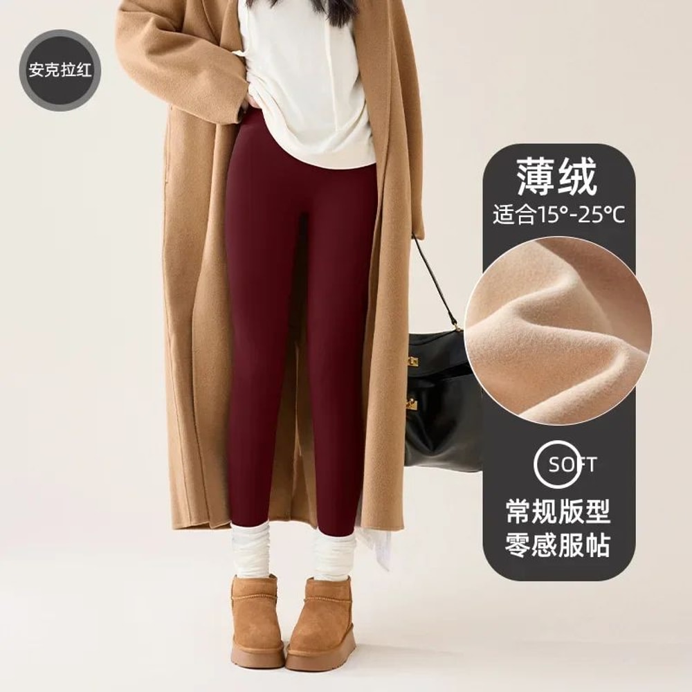 High Waist Fleece Sharkskin Winter Leggings 10