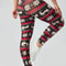 Christmas Print Hip Lifting Leggings 6