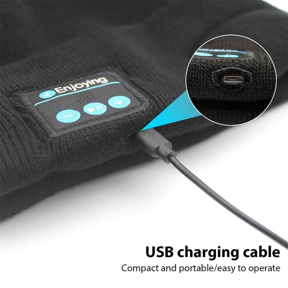 Bluetooth Winter Sports Beanie Hat 3