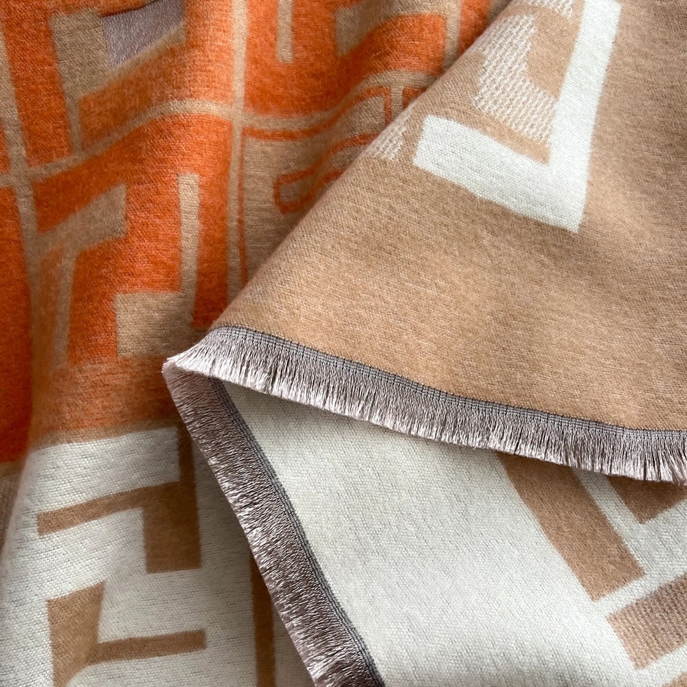 Luxury TwoSided Print Pashmina Scarf 4