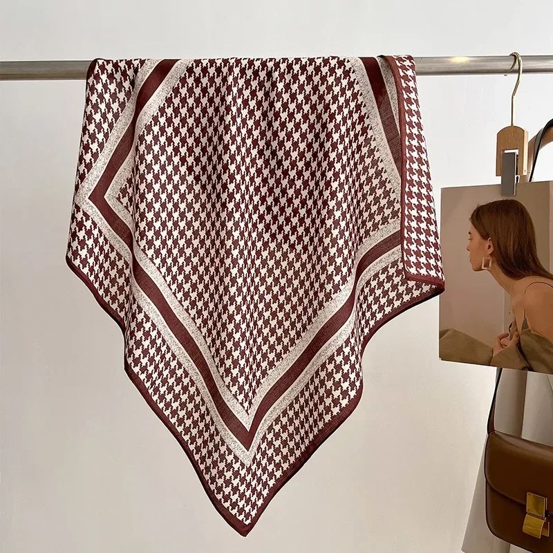 Floral Print Cotton Bandana Scarf 25