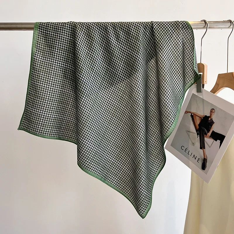 Floral Print Cotton Bandana Scarf 12