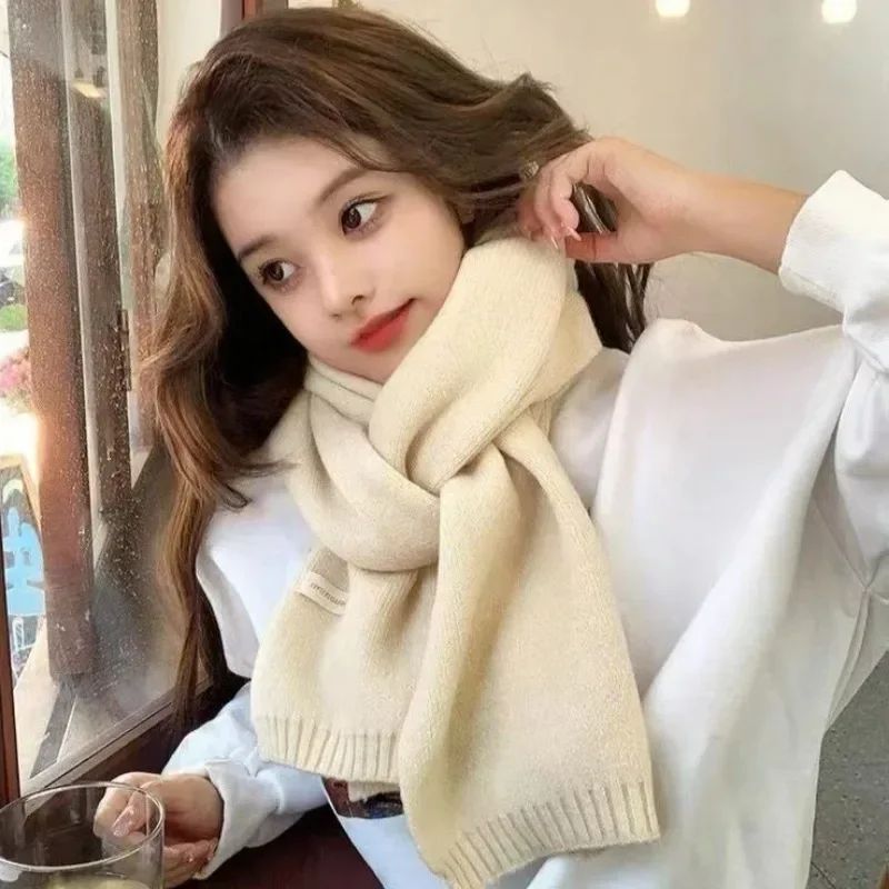 Unisex Winter Thermal Knitted Scarf 3