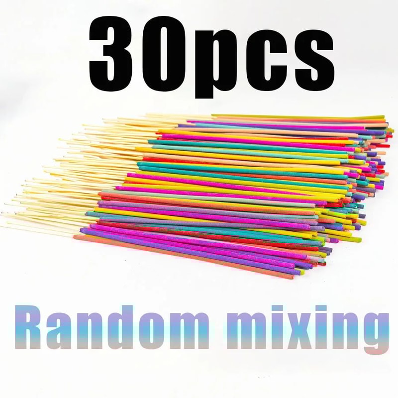 300 Aromatherapy Incense Sticks Set With Burner 8