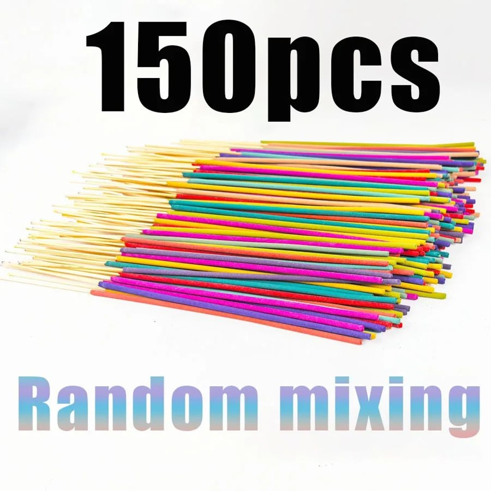 300 Aromatherapy Incense Sticks Set With Burner 9