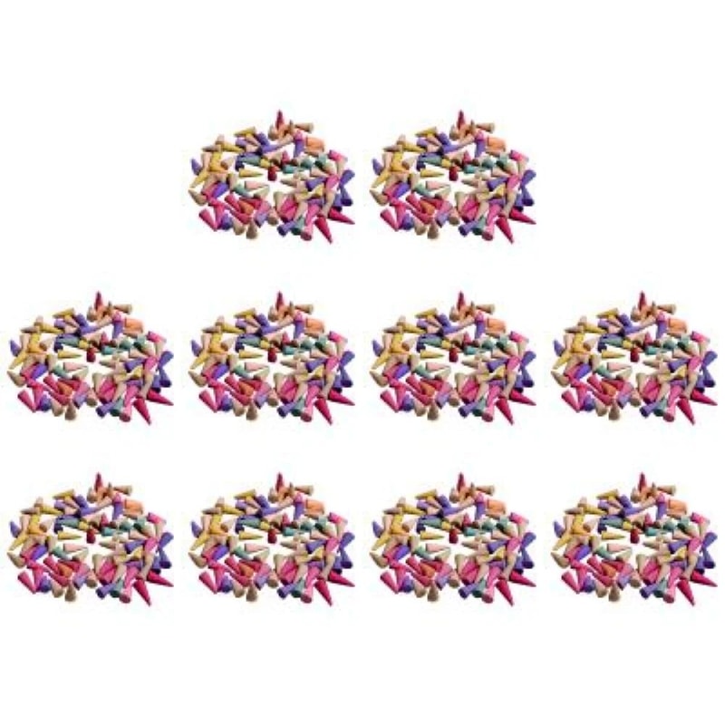 Mixed Natural Reflux Tower Incense Cones 10