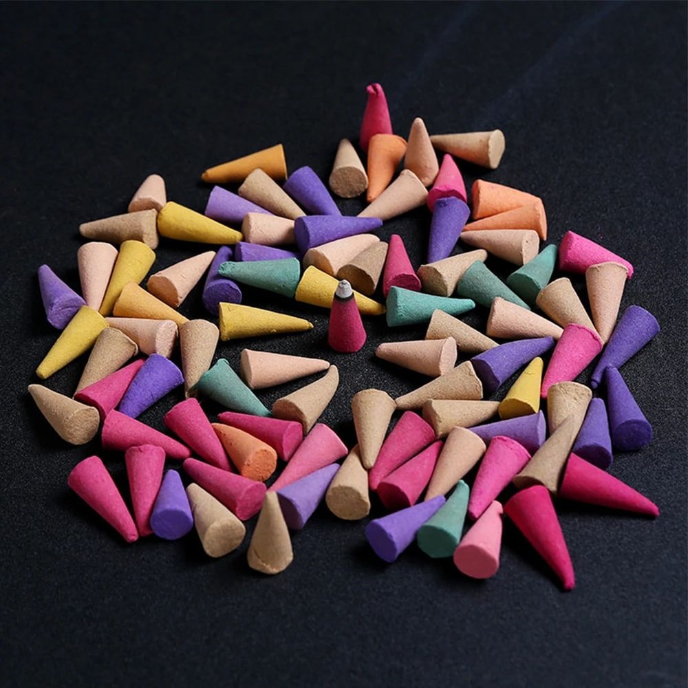 Mixed Natural Reflux Tower Incense Cones 1