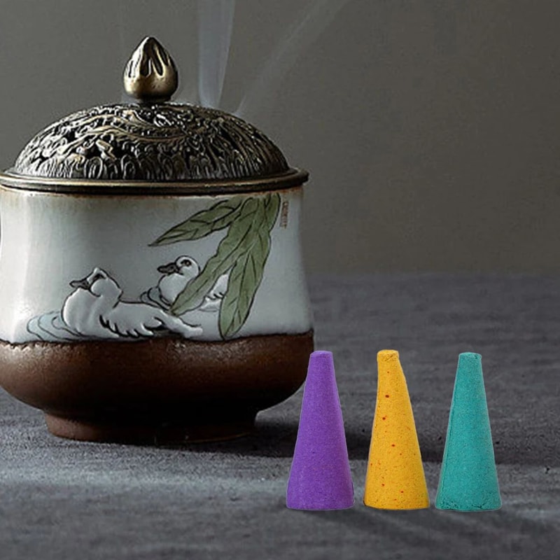 Mixed Natural Reflux Tower Incense Cones 5
