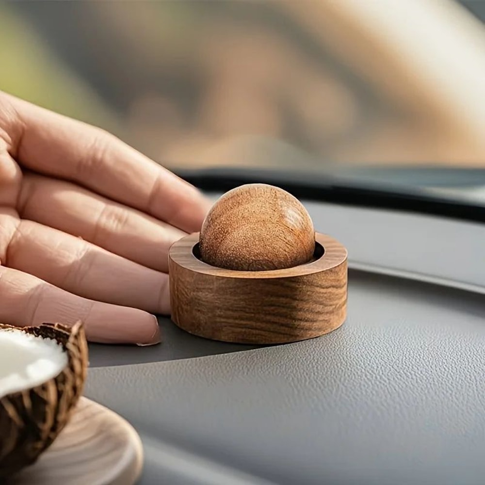 Wooden Spherical Essential Oil Diffuser 7