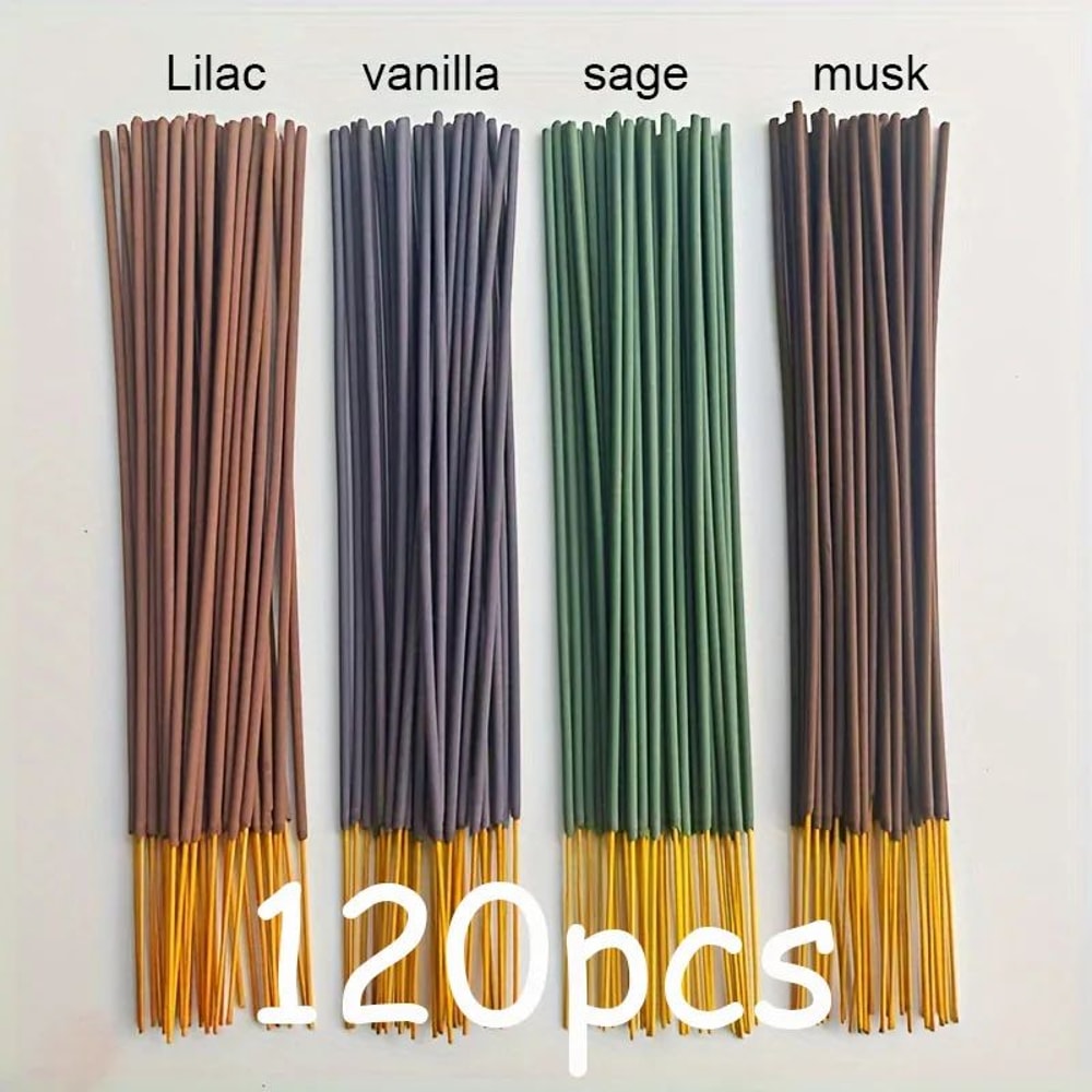 120pcs LongLasting Natural Incense Sticks 11