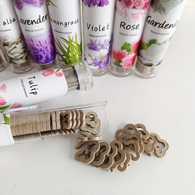 40 Lavender Aromatherapy Wooden Incense Sticks 1