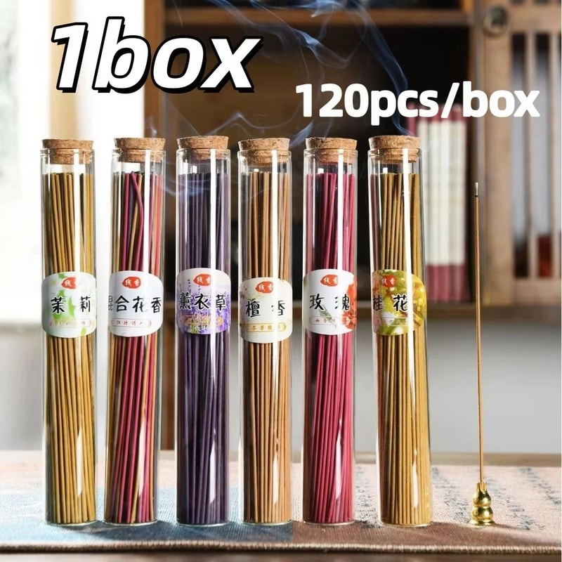 120pcs Natural Aromatherapy Incense Sticks 0