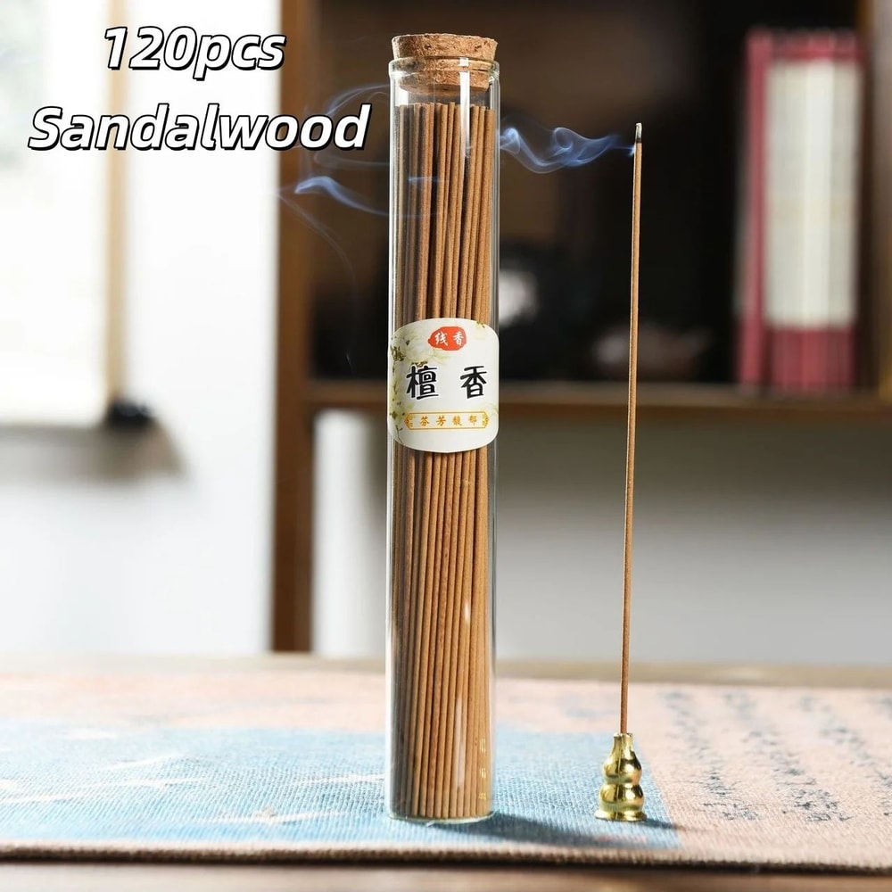 120pcs Natural Aromatherapy Incense Sticks 10