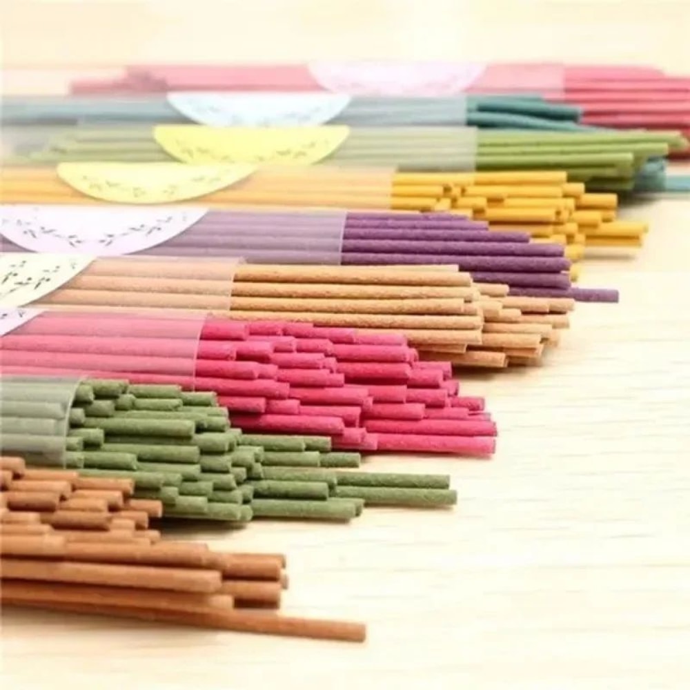 50pcs Natural Sandalwood Aromatherapy Incense Sticks 4