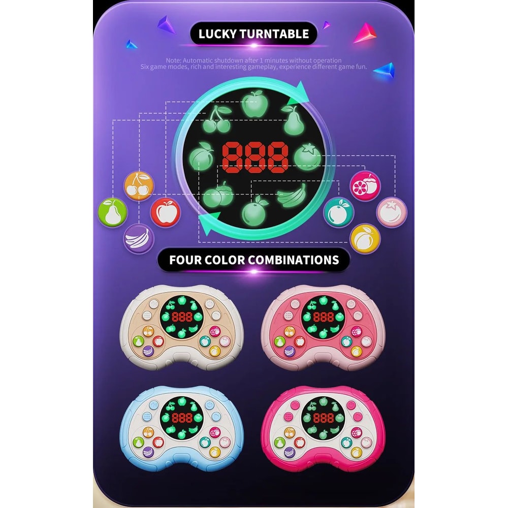Creative Handheld Speed Push Game Machine 6