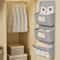 Gray Wall Mounted MultiCompartment Storage Organizer 6
