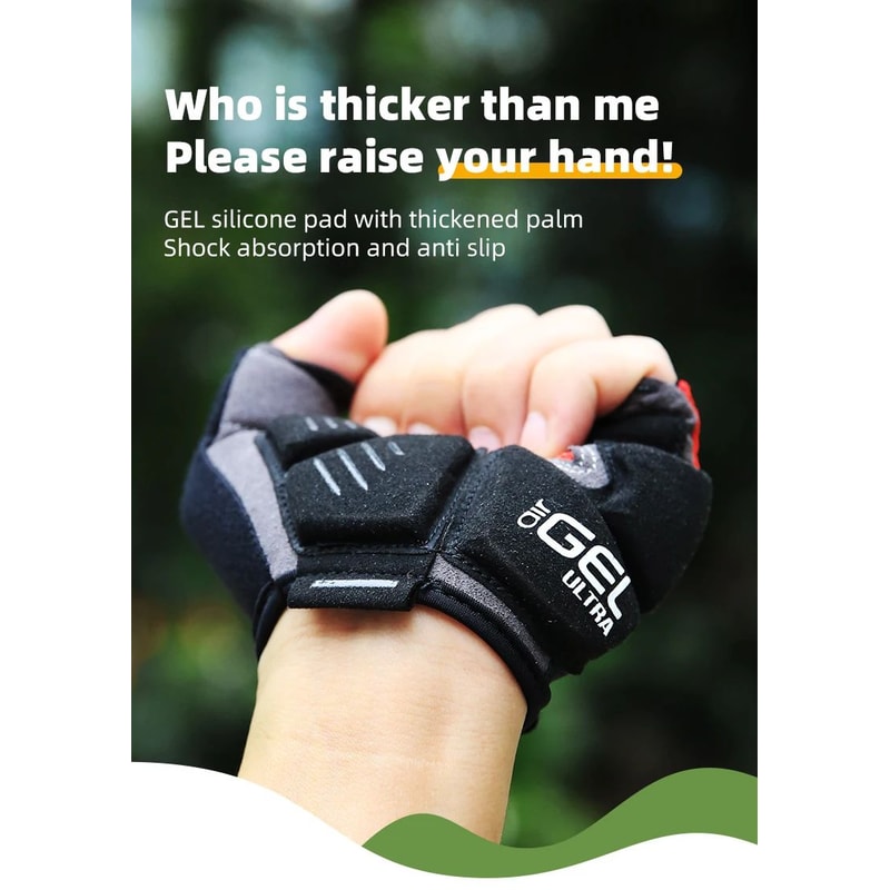 HalfFinger Gel Cycling Gloves For Men And Women 6