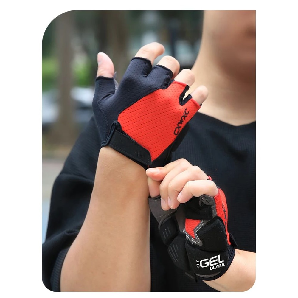 HalfFinger Gel Cycling Gloves For Men And Women 16