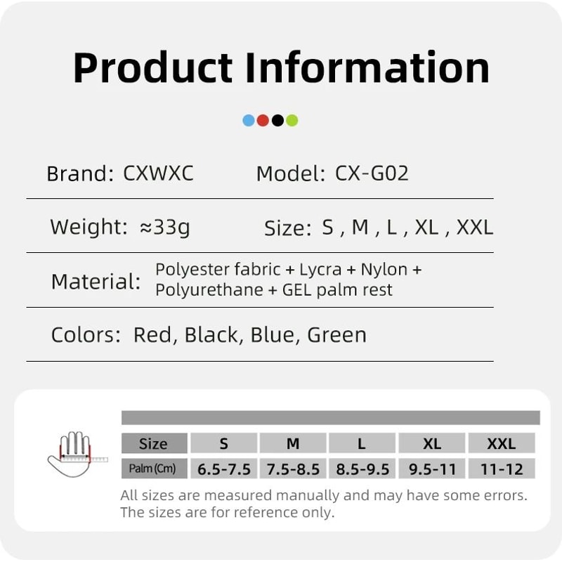 HalfFinger Gel Cycling Gloves For Men And Women 8