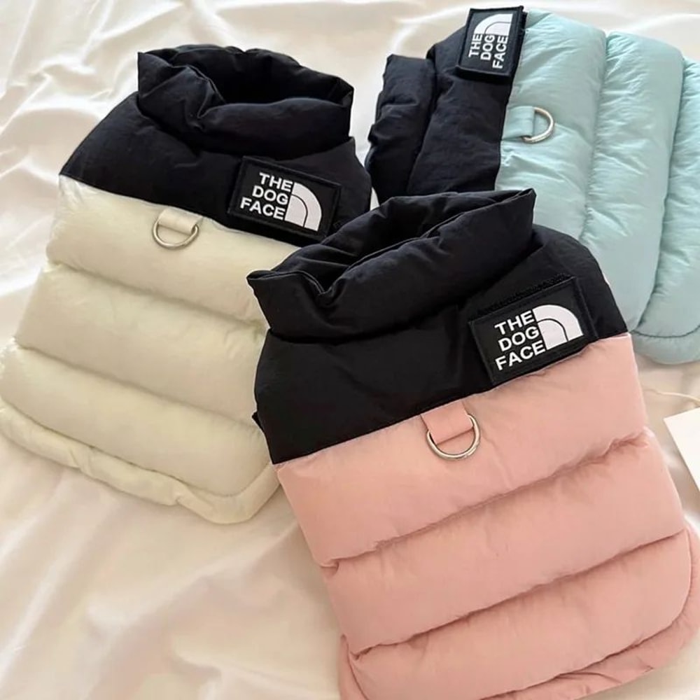 Warm Cotton Down Dog Winter Coat 4