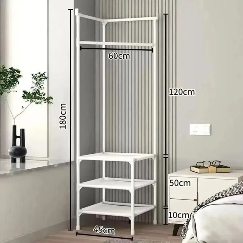MultiLayer Corner Coat And Hat Rack 7