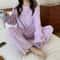 Women Winter Coral Velvet Thick Warm Pajama Set 12
