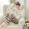 Winter Coral Velvet Hooded Couple Pajama Robe 0