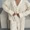 Women 100 Percent Cotton Printed Cardigan Pajama Set 3
