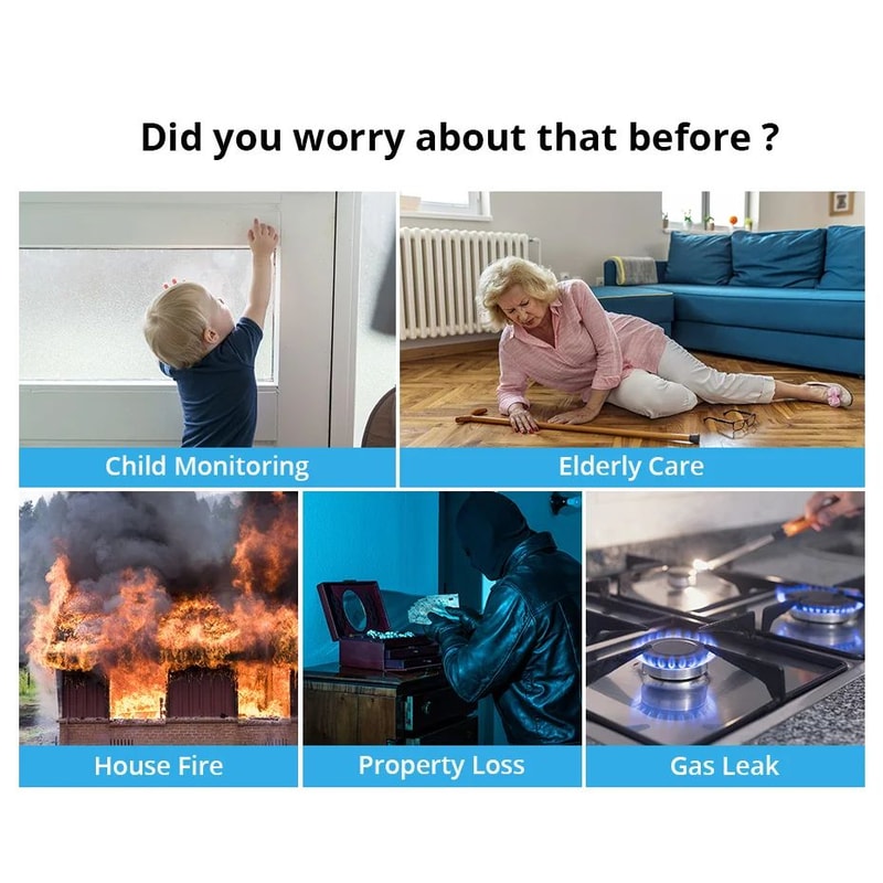 KERUI WiFi GSM Smart Home Security Alarm System 6