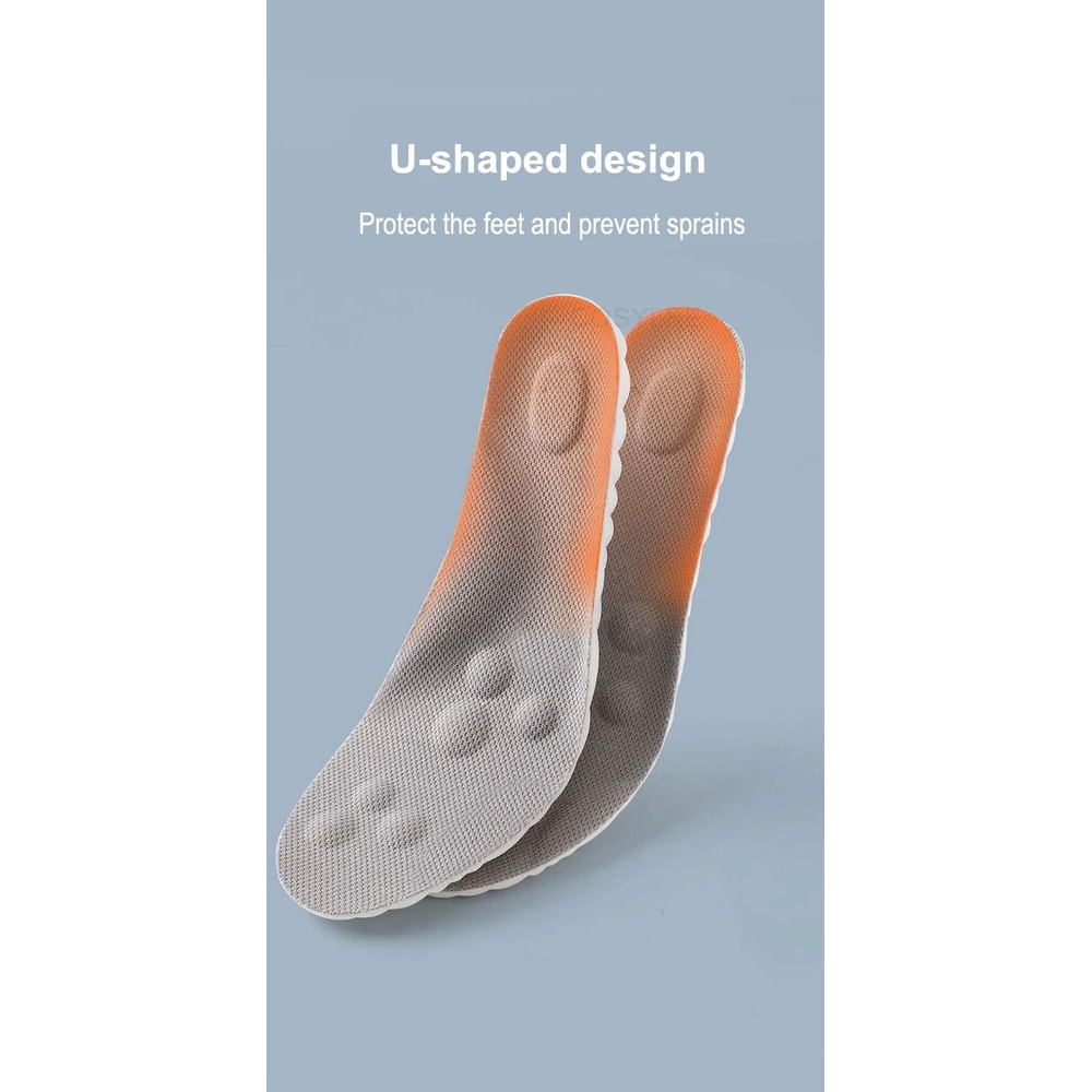 High Elasticity Latex Sport Insoles With Arch Support Cushion 10