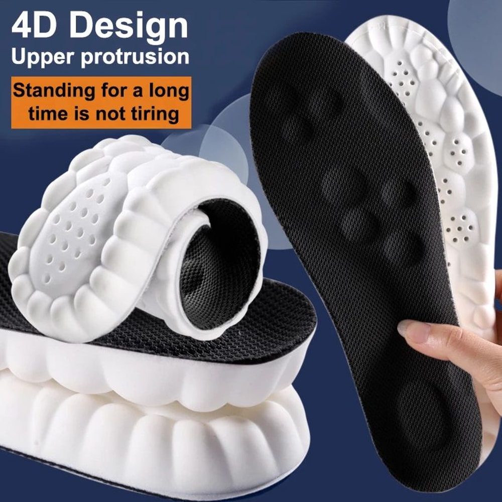 High Elasticity Latex Sport Insoles With Arch Support Cushion 14