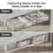 Under Desk Hidden Storage Drawer Organizer 5