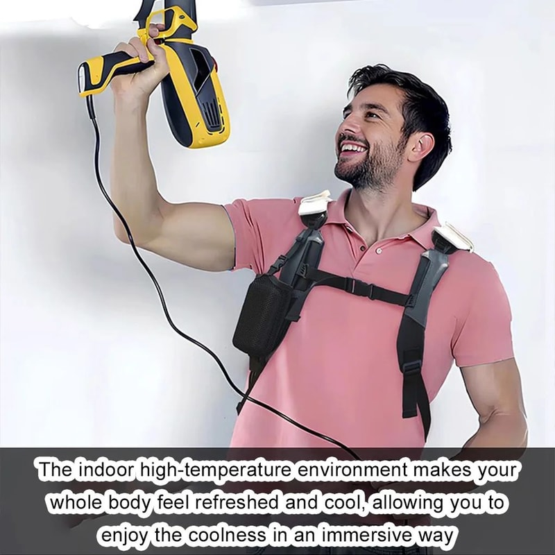 Cooling Air Conditioning Vest For Outdoor Work 6