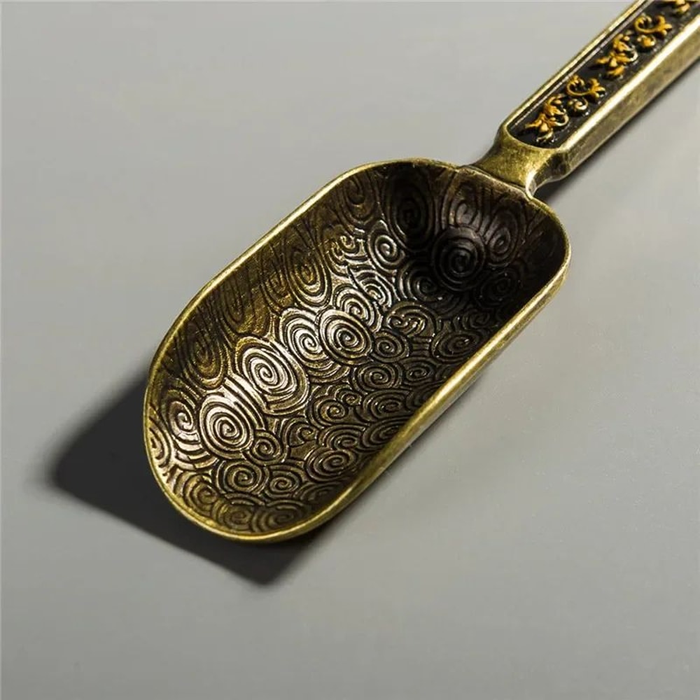Alloy Tea Spoon For Gongfu Tea Ceremony 3