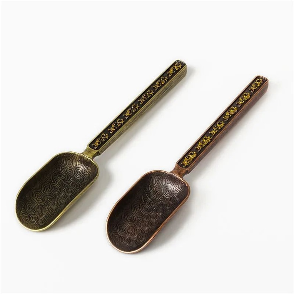 Alloy Tea Spoon For Gongfu Tea Ceremony 4