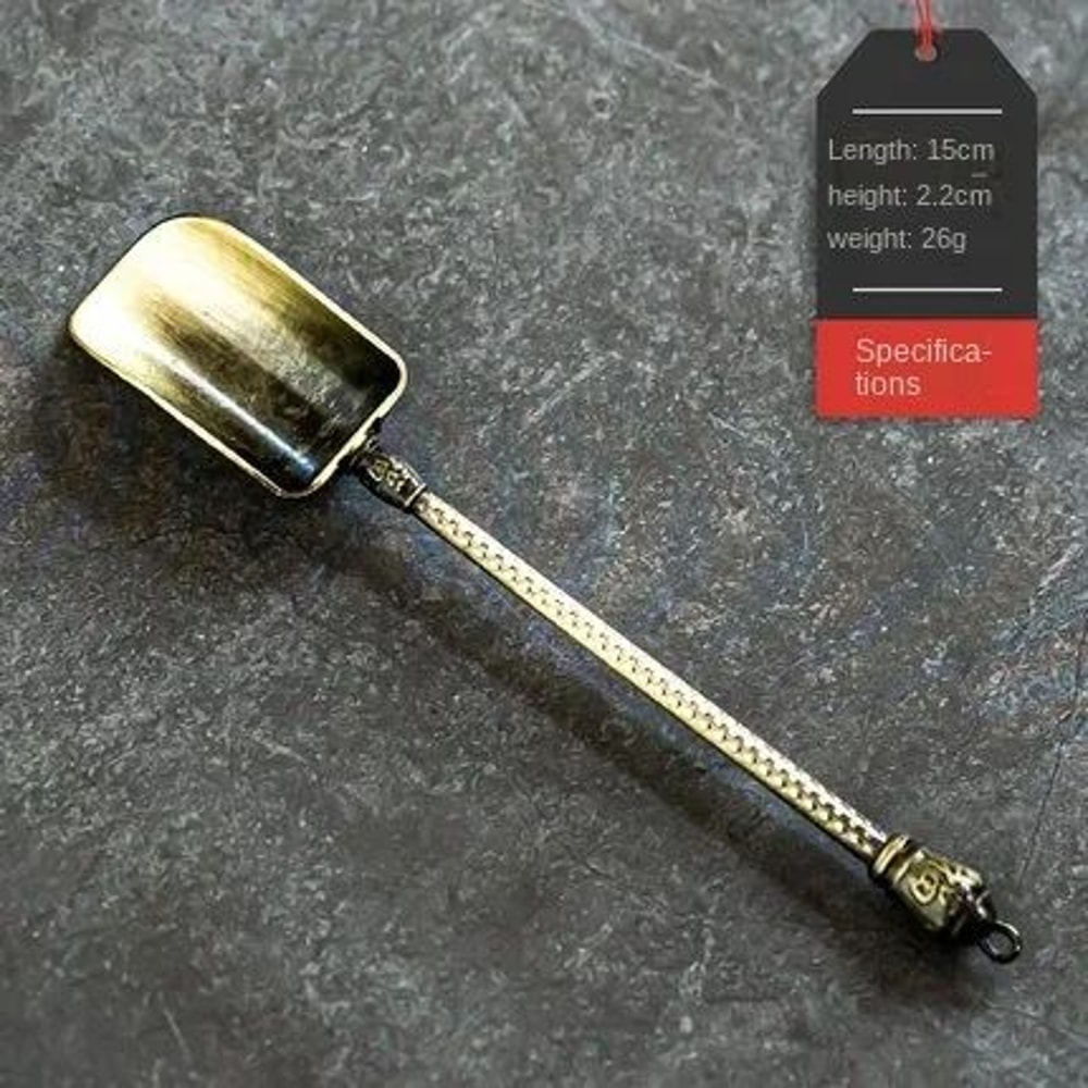 Alloy Tea Spoon For Gongfu Tea Ceremony 8