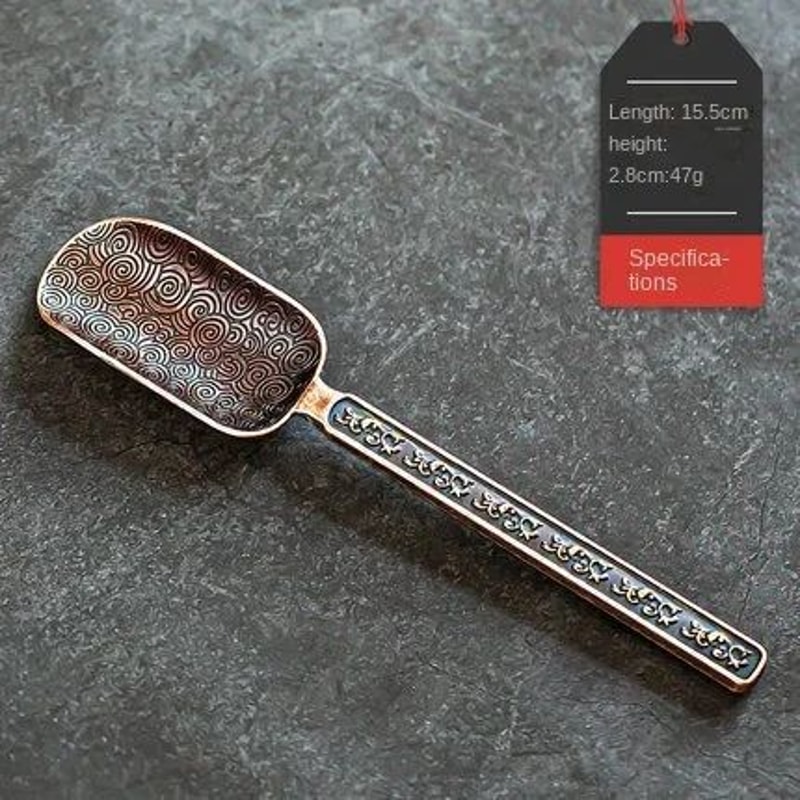 Alloy Tea Spoon For Gongfu Tea Ceremony 20