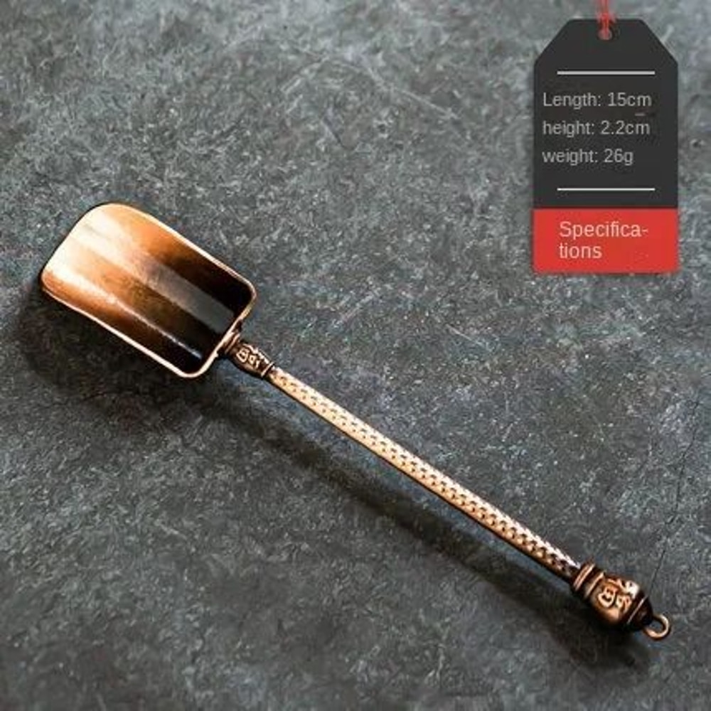 Alloy Tea Spoon For Gongfu Tea Ceremony 9