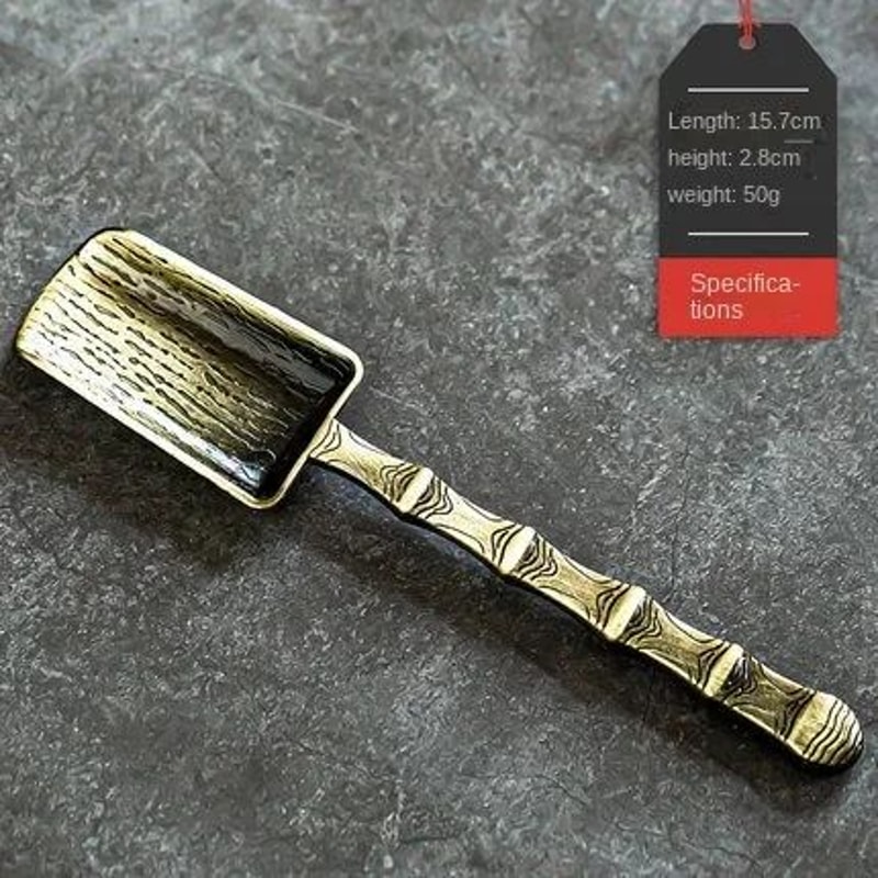 Alloy Tea Spoon For Gongfu Tea Ceremony 10