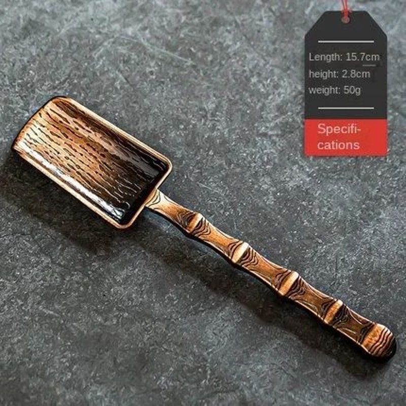 Alloy Tea Spoon For Gongfu Tea Ceremony 11