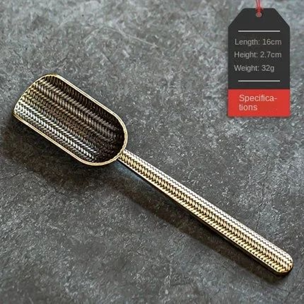 Alloy Tea Spoon For Gongfu Tea Ceremony 12