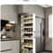 Narrow PullOut Kitchen Storage Cabinet For Refrigerator Gap 3