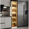 Narrow PullOut Kitchen Storage Cabinet For Refrigerator Gap 4