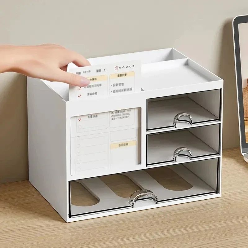 Desktop Drawer Desk Organizer Storage Box 2