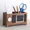 Wooden Multifunctional Desk Organizer With Calendar 5